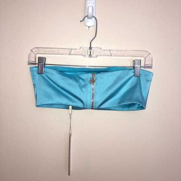 COPY - Meshki Satin Bandeau top & Super Wide Leg Pants - Picture 8 of 14